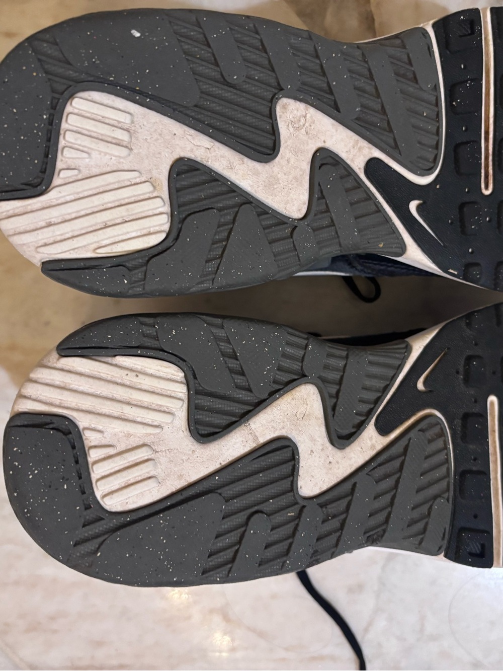 Nike Black and White Air Max Trainer Sneakers - Picture 5 of 5
